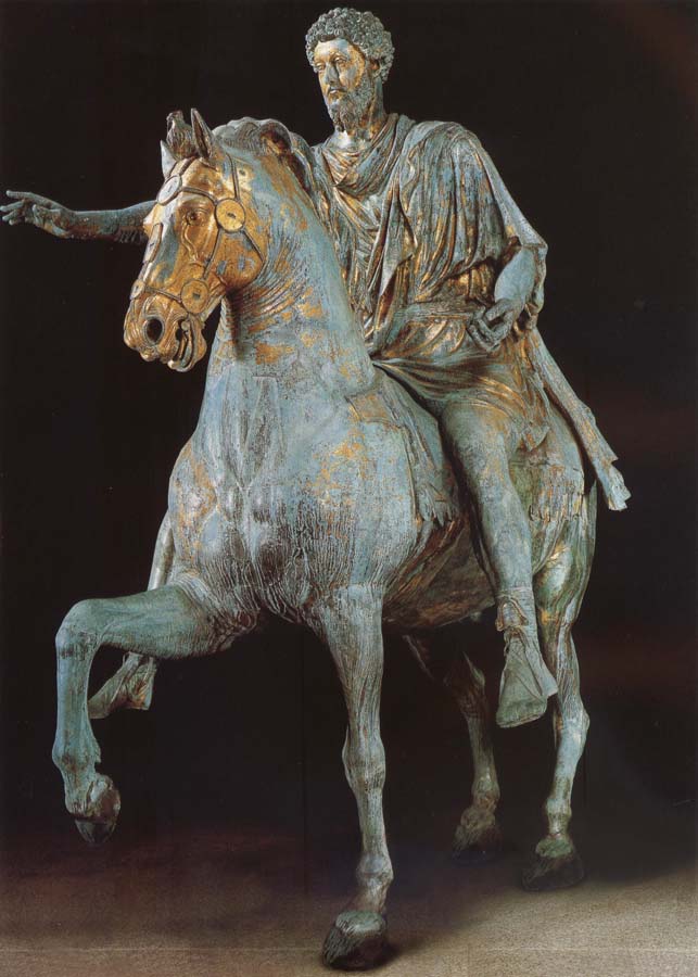 Rider statue of Marcus Aurelius